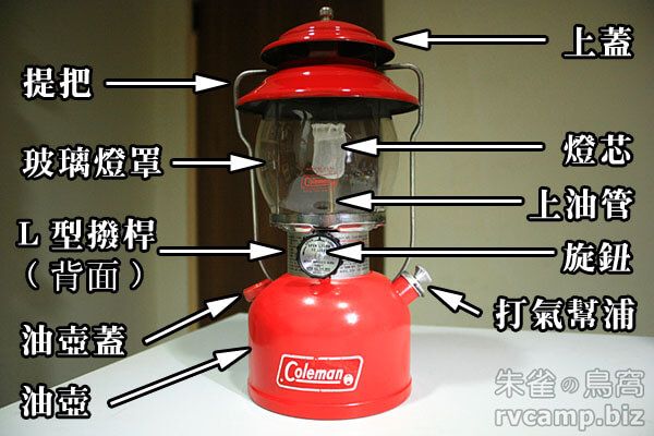 Coleman 200A 汽化燈逆止閥拆解(Check Valve) | 朱雀の鳥窩(RVCampBlog)