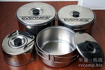 EVERNEW Stainless Cookware 不鏽鋼鍋具組 (套鍋組)