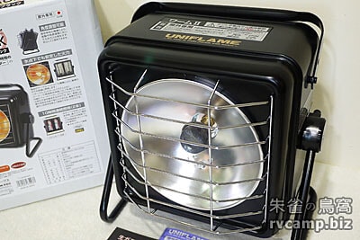 UNIFLAME 戶外用方型瓦斯暖爐 (卡式罐規格)